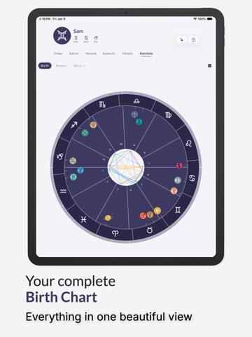 Horos - Birth Chart ipad screenshot 4