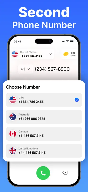 2nd Line. - 2.number for calls screenshot 2 of 8