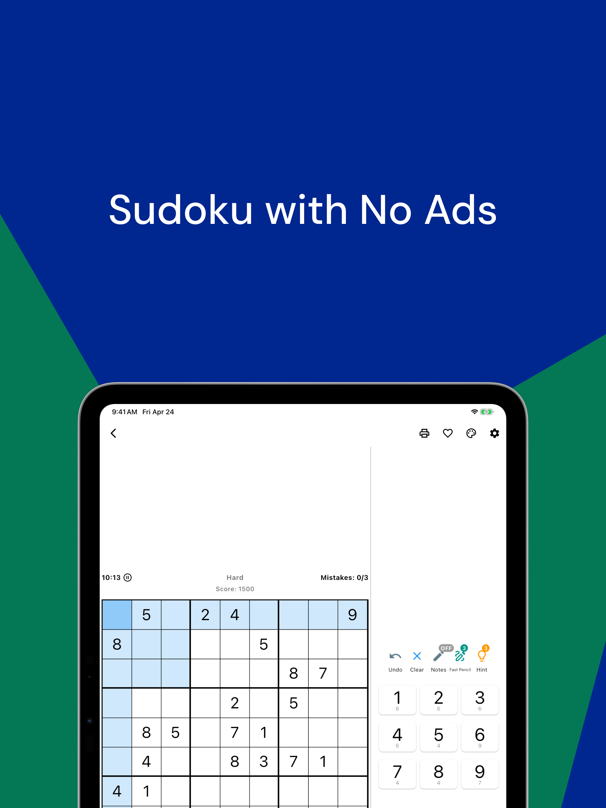 Sudoku Tegdur: Classic Puzzle screenshot 7