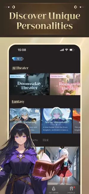 Kuki - Best AI Companion screenshot 2