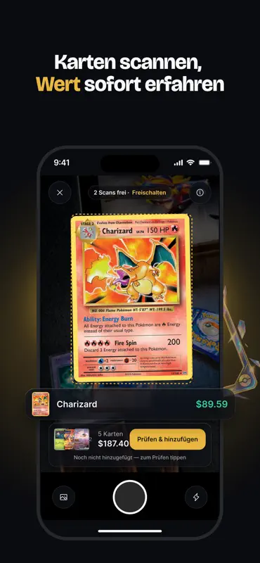 Hologem TCG Kartenwert Scanner screenshot 1 of 6