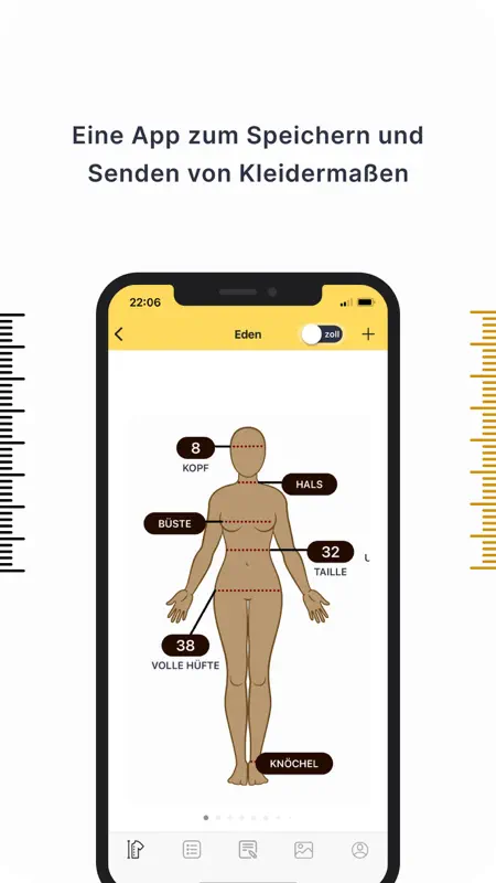 Tailor Body Measurements by DM screenshot 1 of 8
