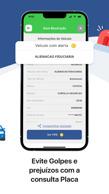 Consultar placa carro: Multa