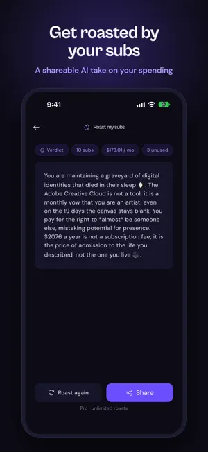 SubTrackr Subscription Tracker screenshot 3