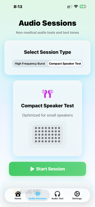 AudioTone : Audio  Analyser Screenshot 3 of 4