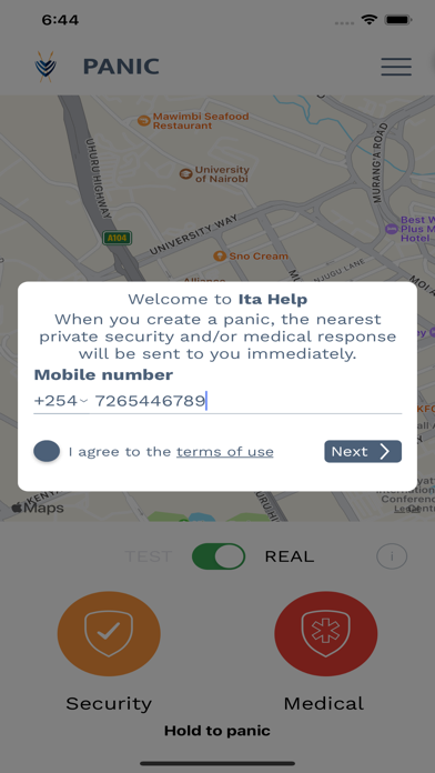 Ita Help Screenshot
