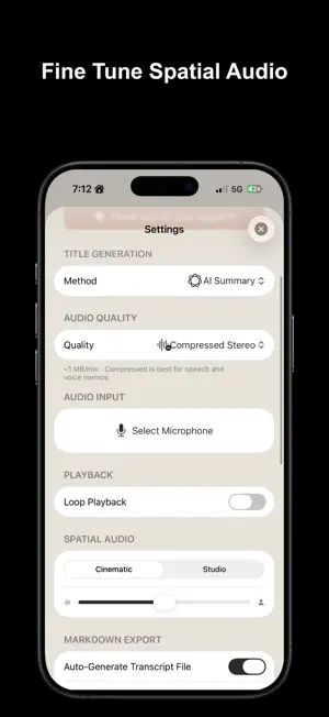 Markdown Voice Recorder screenshot 4