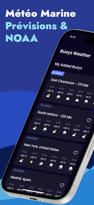 NOAA Météo Marine & Prévisions screenshot 1 of 6