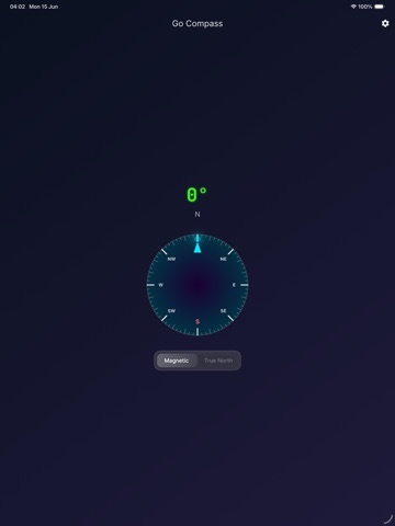 Go Compass iPad screenshot