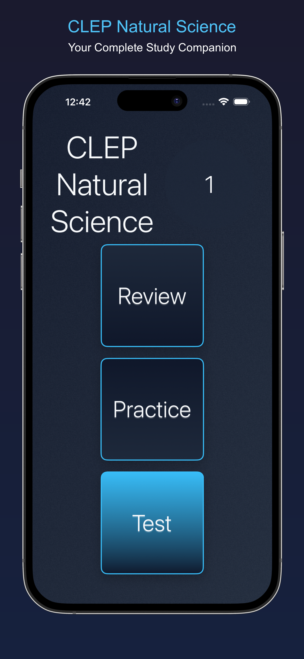 CLEP Natural Science Prep