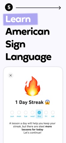 ASL Lingo: learn Sign Language iPhone screenshot