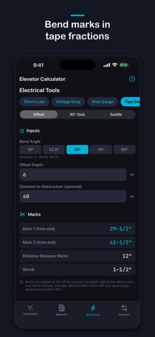 Elevator Calculator screenshot
