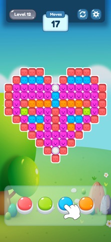 Waving Blocks iPhone screenshot