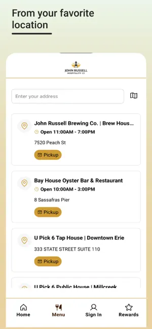 John Russell Hospitality screenshot 2