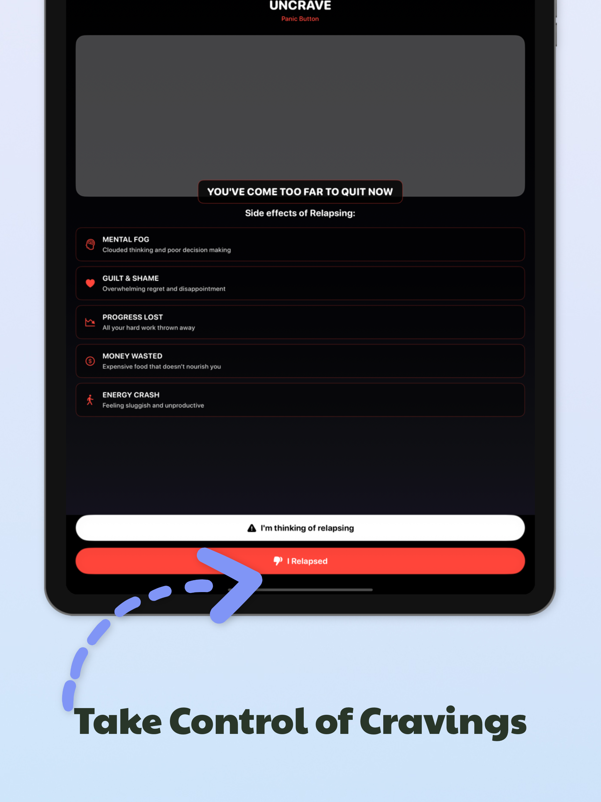 UNCRAVE: Quit Ordering Takeout