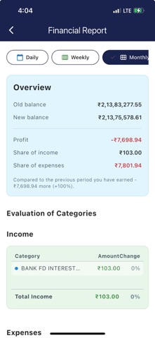 Finance Clarity screenshot