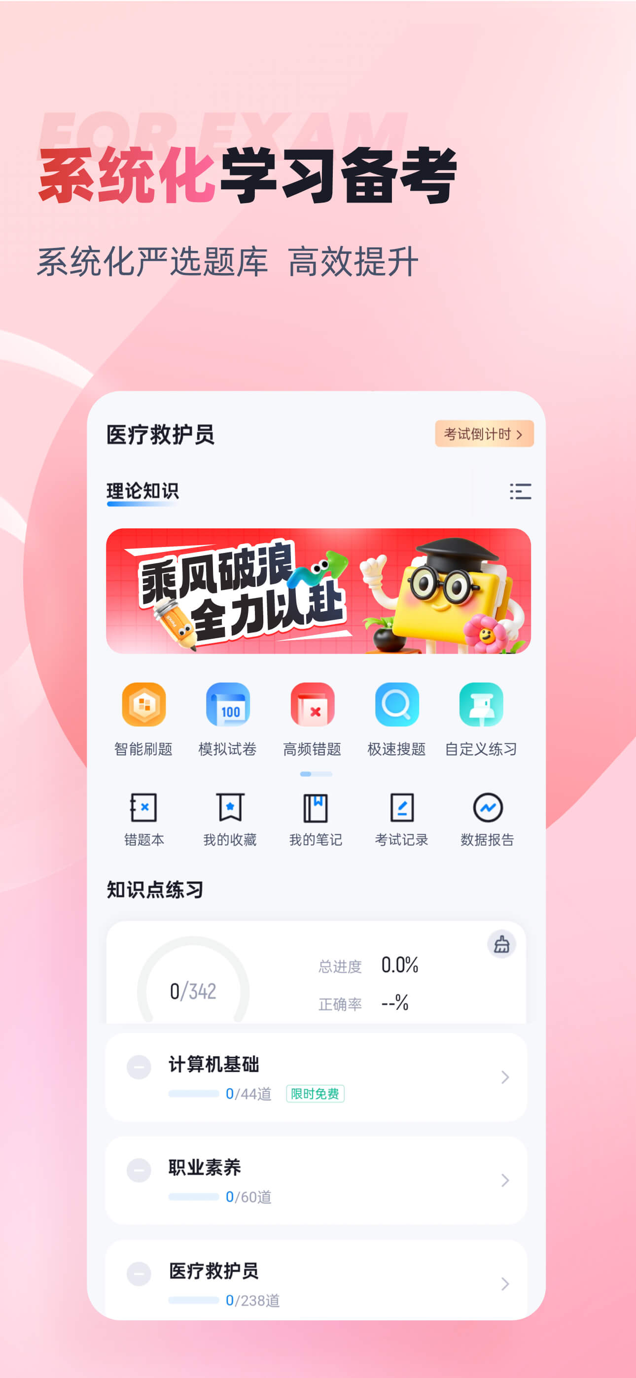 医疗救护员资格证考试聚题库-考试宝典