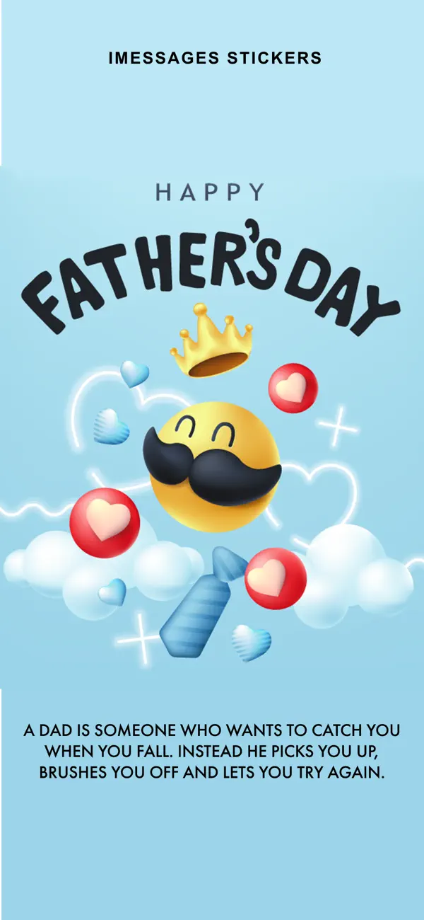 Screenshot #1 pour Father's Day Emojis