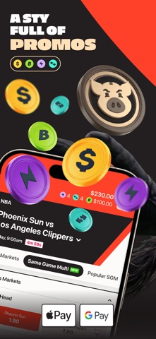 Fatbet - Online Betting App iPhone screenshot 3
