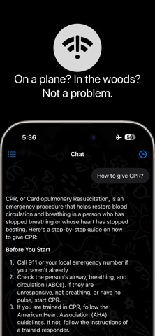 OThree AI - Fast Private Chat Screenshot 2 of 3