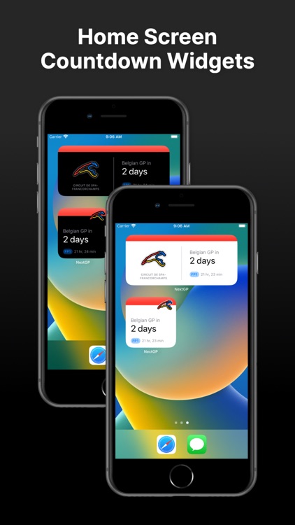 NextGP – Grand Prix Widgets