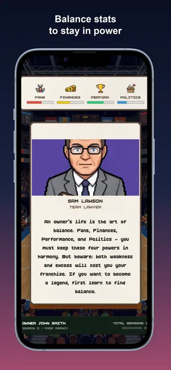 Basketball Politics screenshot 3