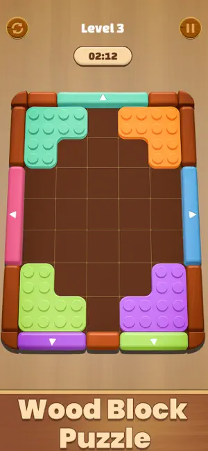 Wood Block Puzzle: Color Match screenshot 4