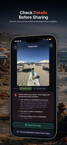 Image Inspector: EXIF Metadata iPhone screenshot