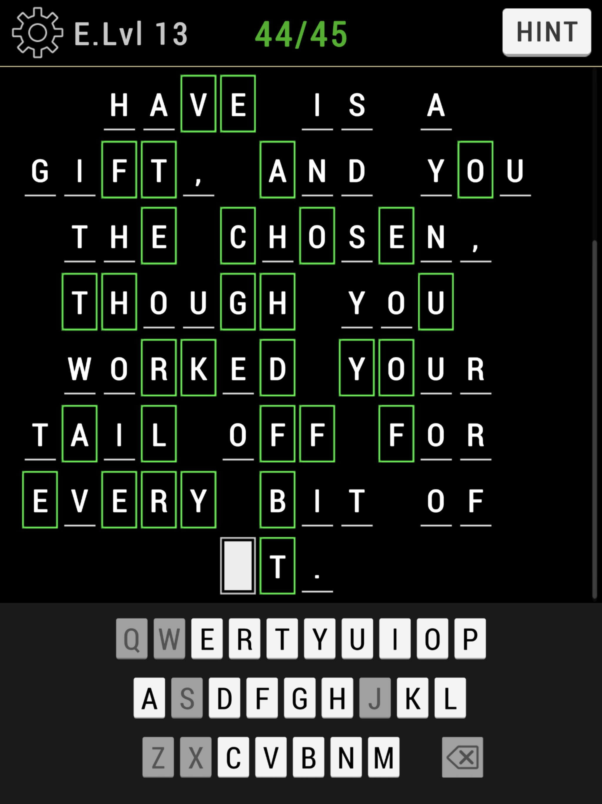 Cryptogram Cryptoquote Puzzle
