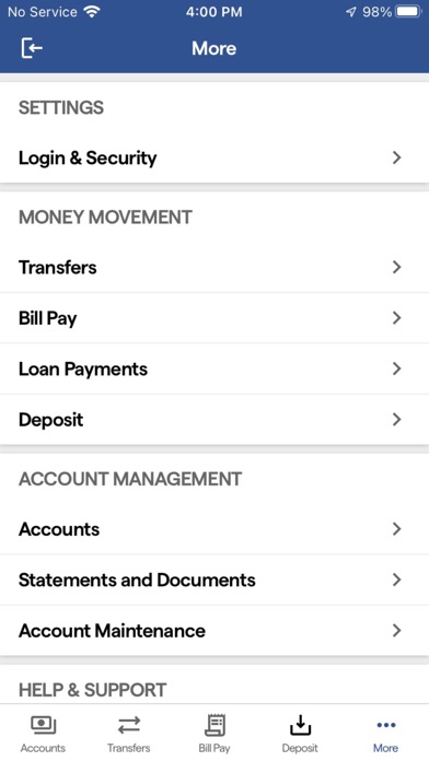 BB Americas Personal Screenshot