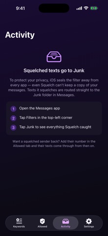 Squelch: Spam Blocker Screenshot 3 of 5