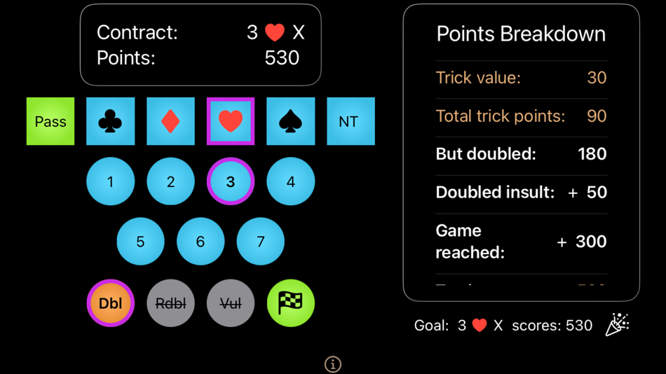 #7. Contract Bridge Calculator (iOS) 由: Alan Rickayzen