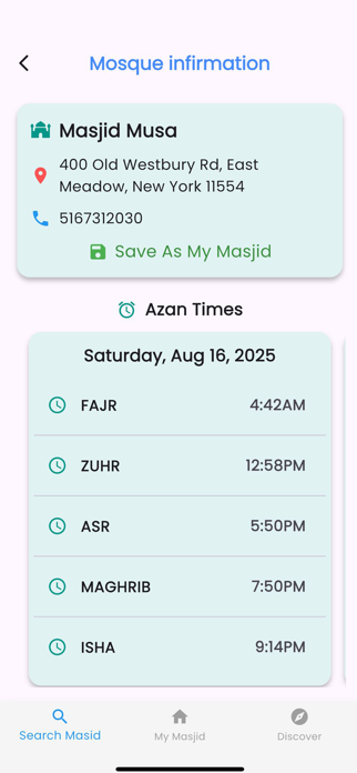Smart Mosque Screenshot 1 of 3
