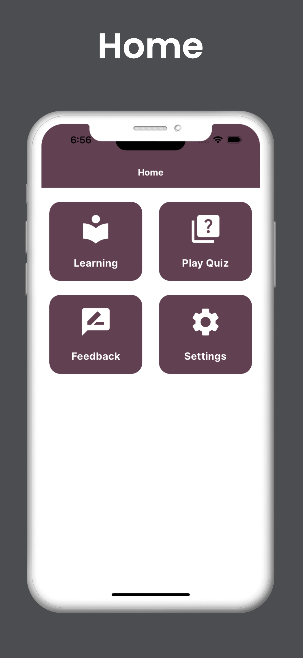 Basic Learning App & Quiz