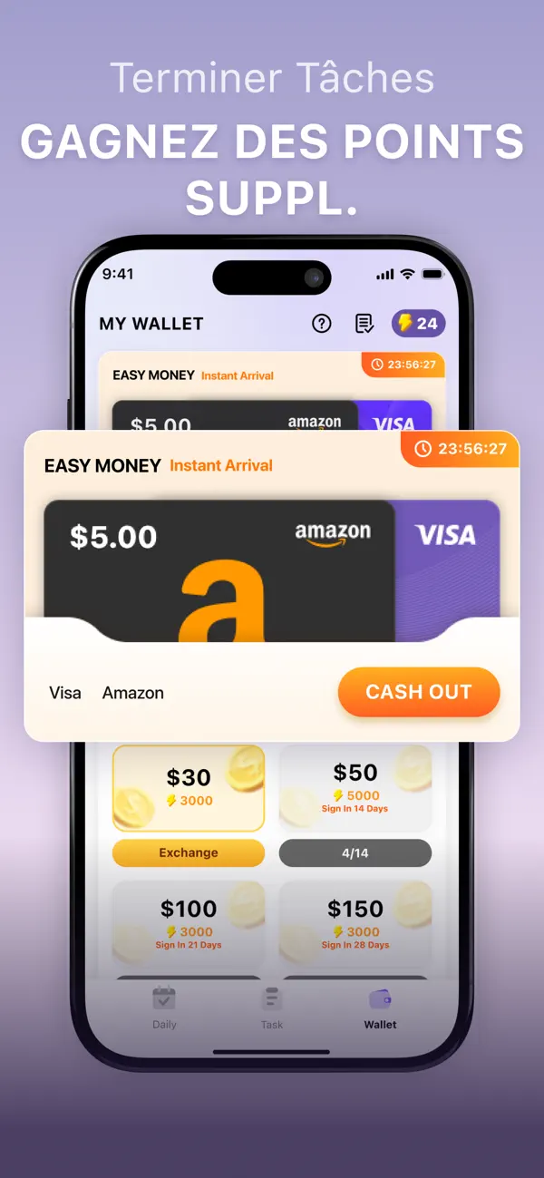 Screenshot #3 pour WalkPay: Walk & Earn Rewards