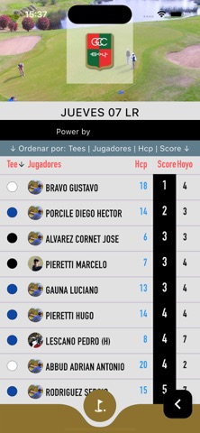 Gualeguaychu Golf iPhone screenshot