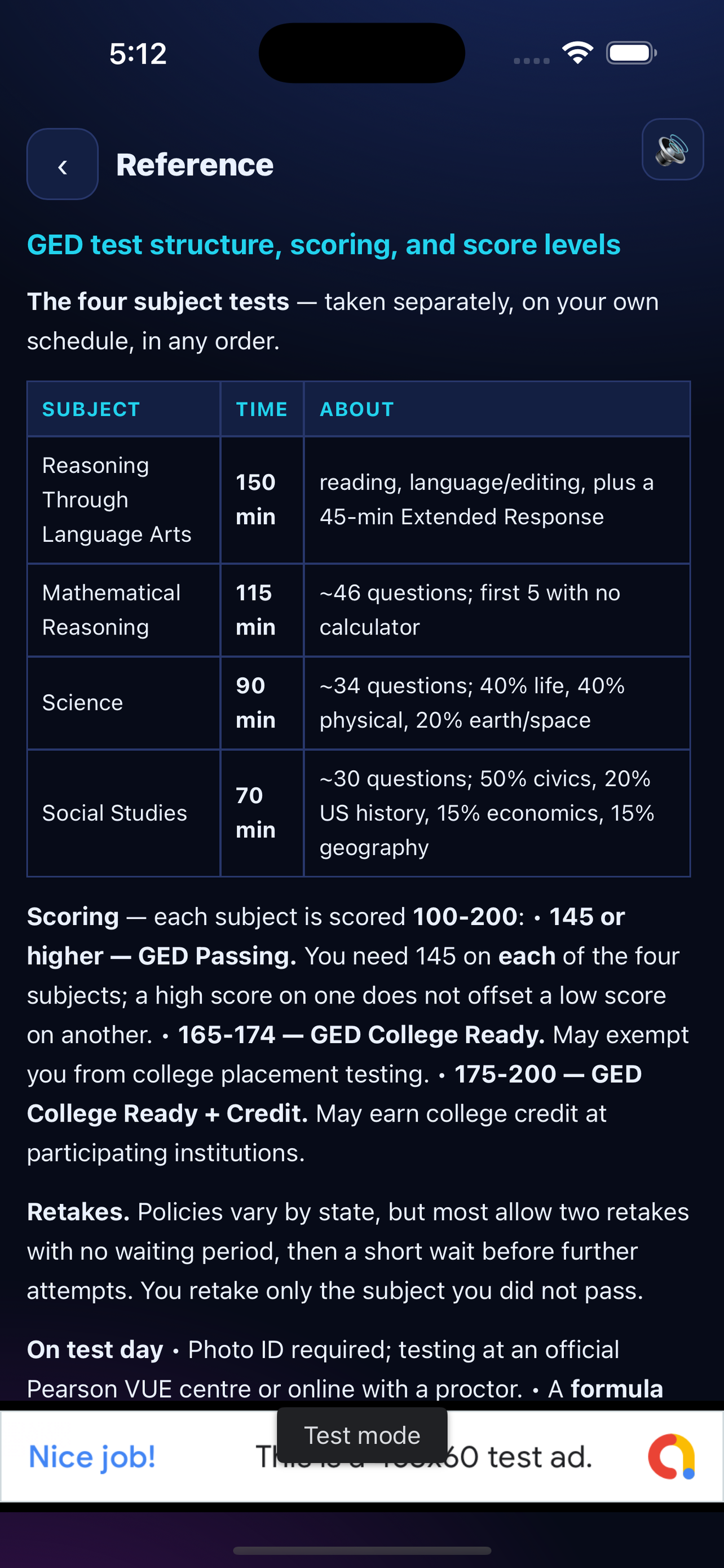 GED Ready screenshot 5