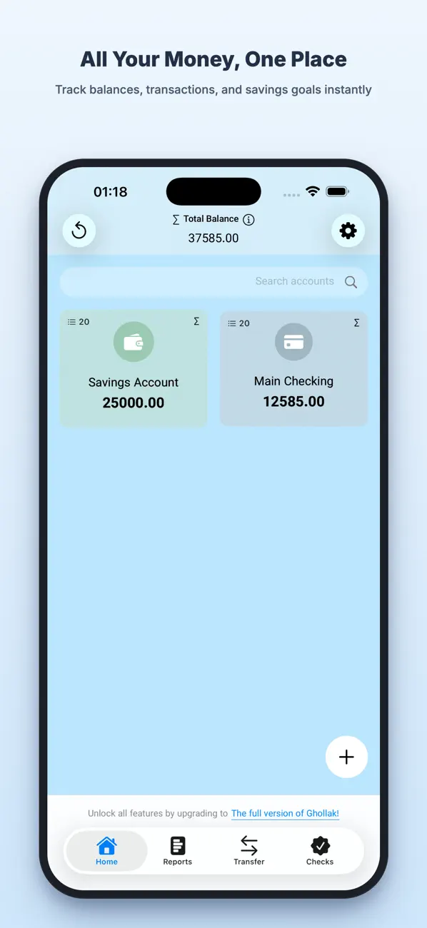Screenshot #2 pour Ghollak Mini (English - فارسی)