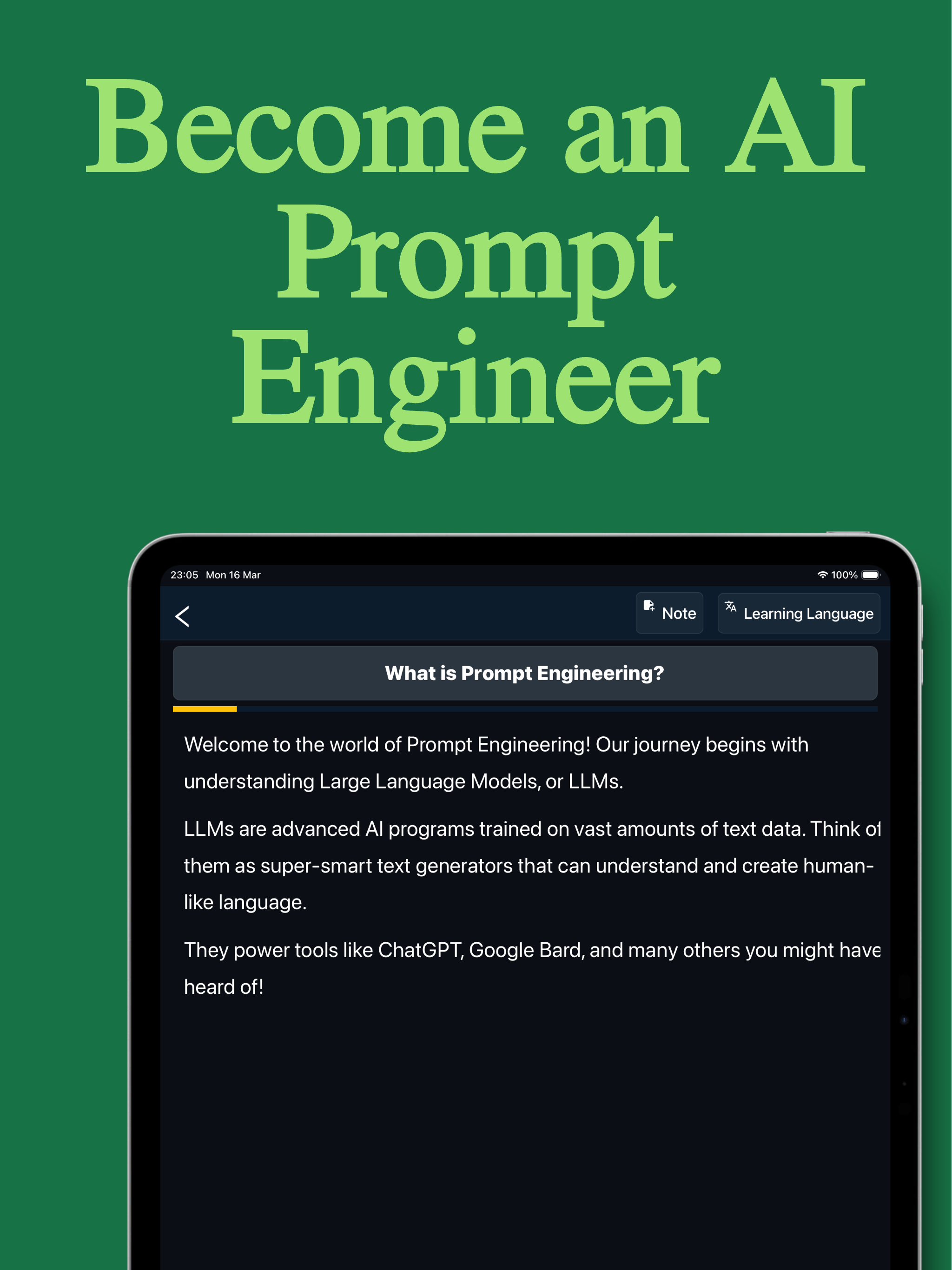 Learn AI Prompting
