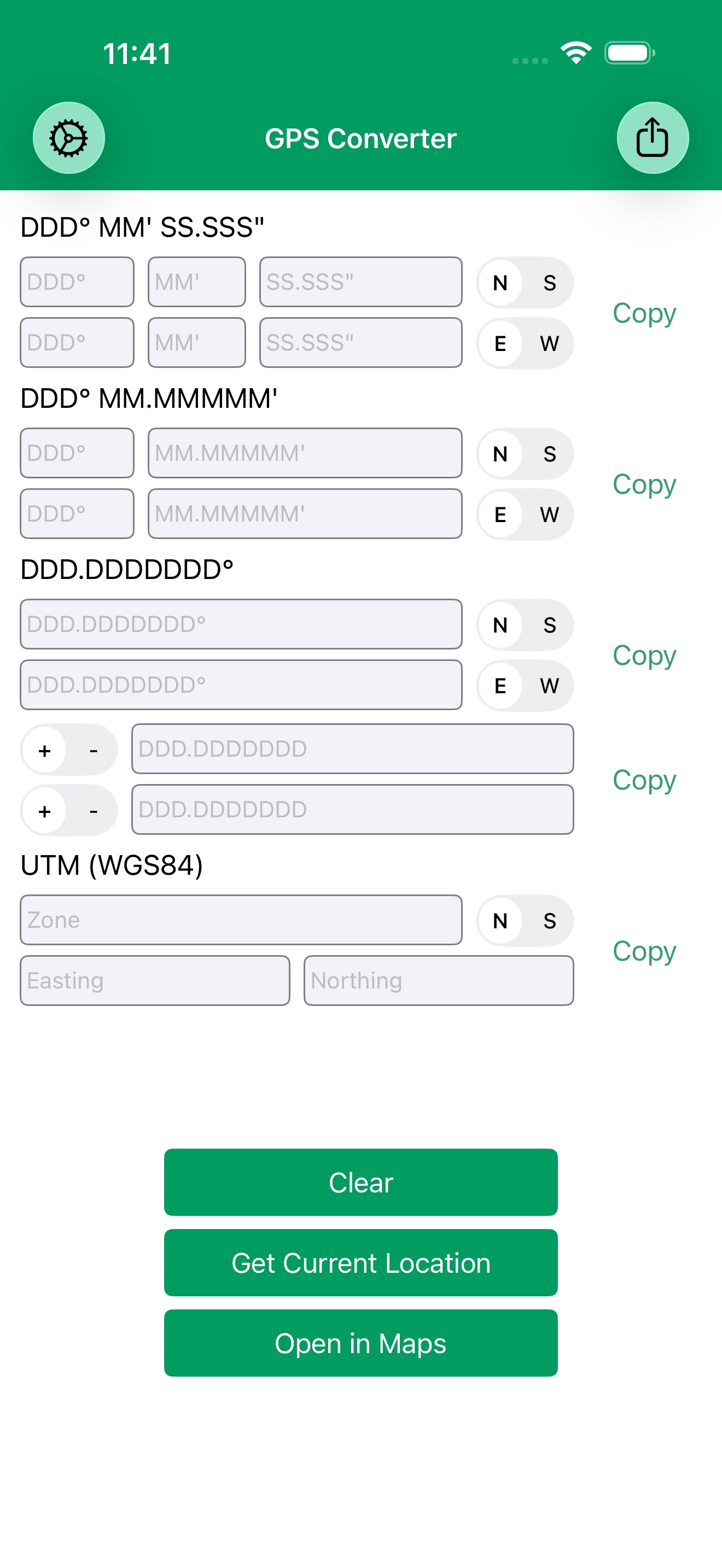 GPS Format Converter screenshot 1