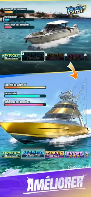 Yacht & Catch: Fishing iPhone screenshot 3