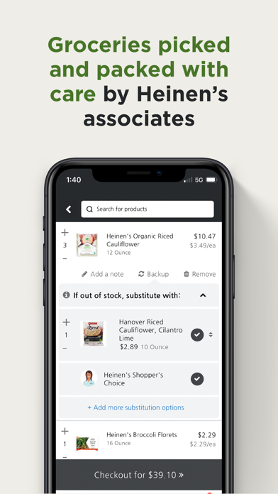 Heinens iPhone screenshot 4 - Shopping app