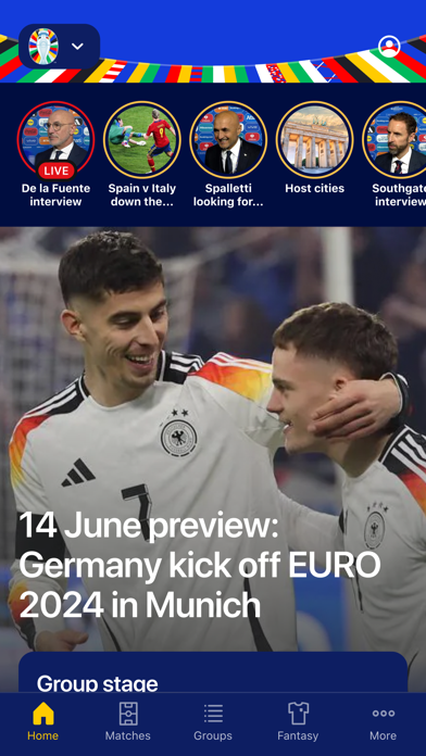 UEFA EURO 2024 Official Screenshot