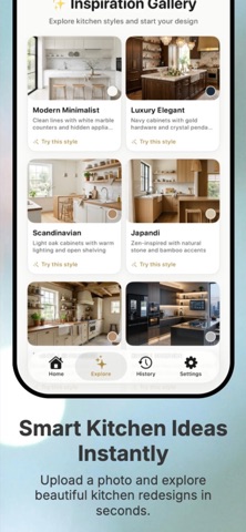 AI Kitchen Design: Remodel App Screenshot 2 of 9