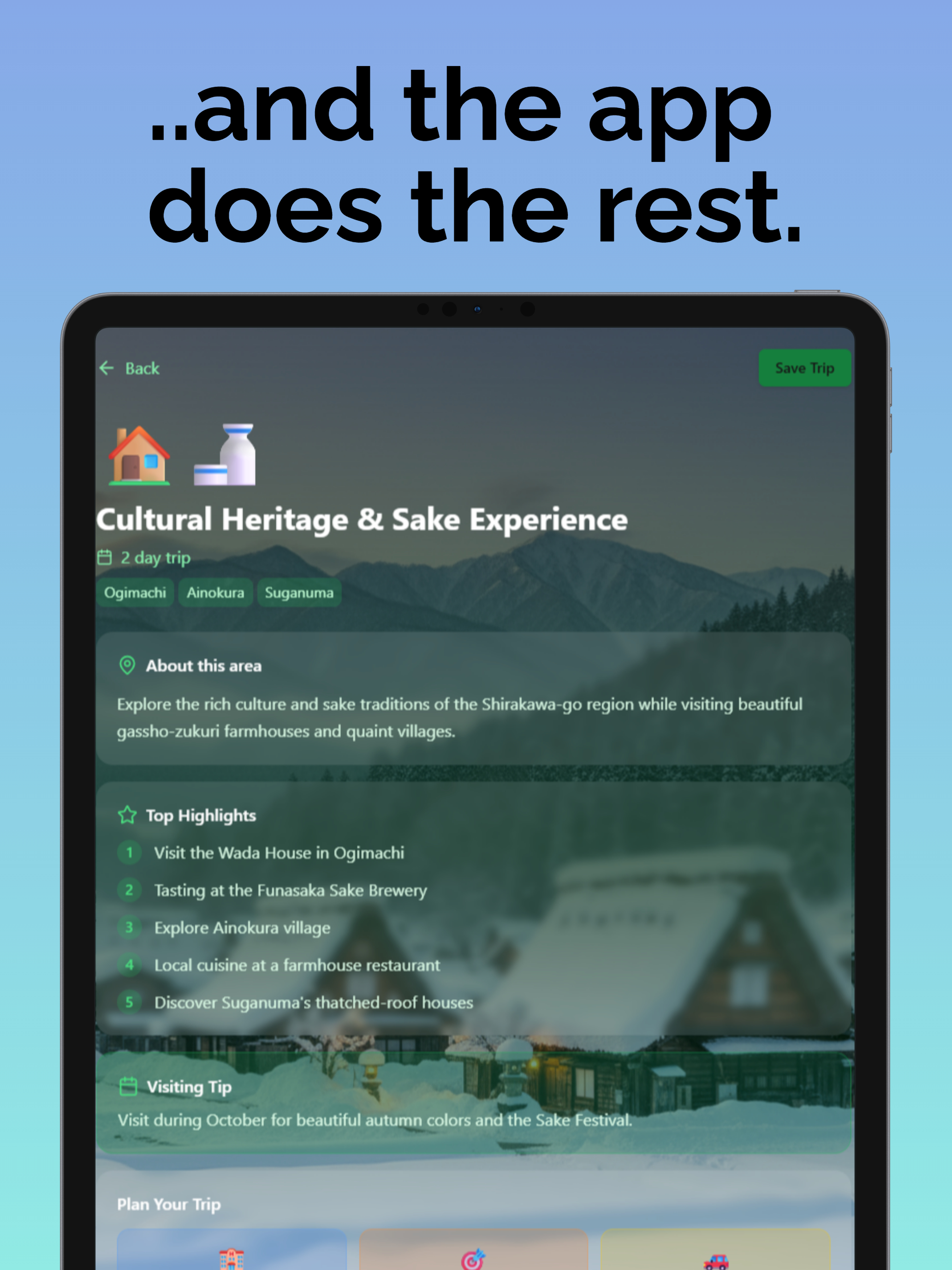 Shirakawa-go Guide - Trip Plan screenshot 8