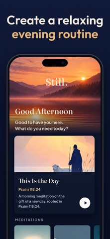 Still: Bible sleep stories iPhone screenshot 4
