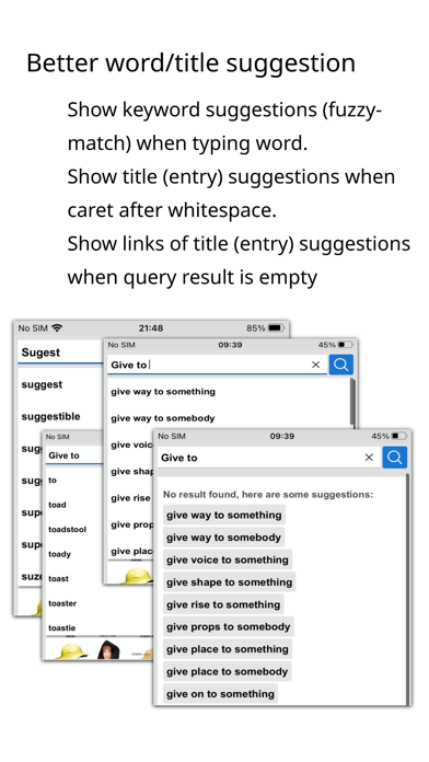 Screenshot #1 pour Simple Dict Mobile Pro