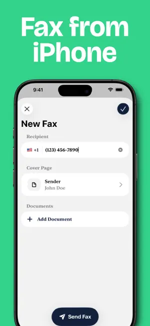 Relax Fax: Send PDF From Phone screenshot 1