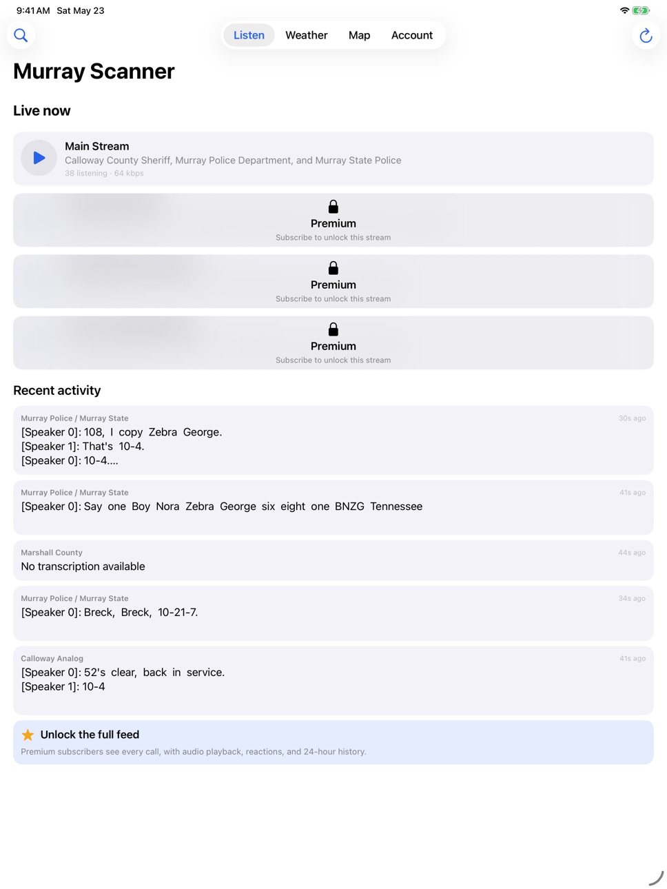 iPad screenshot