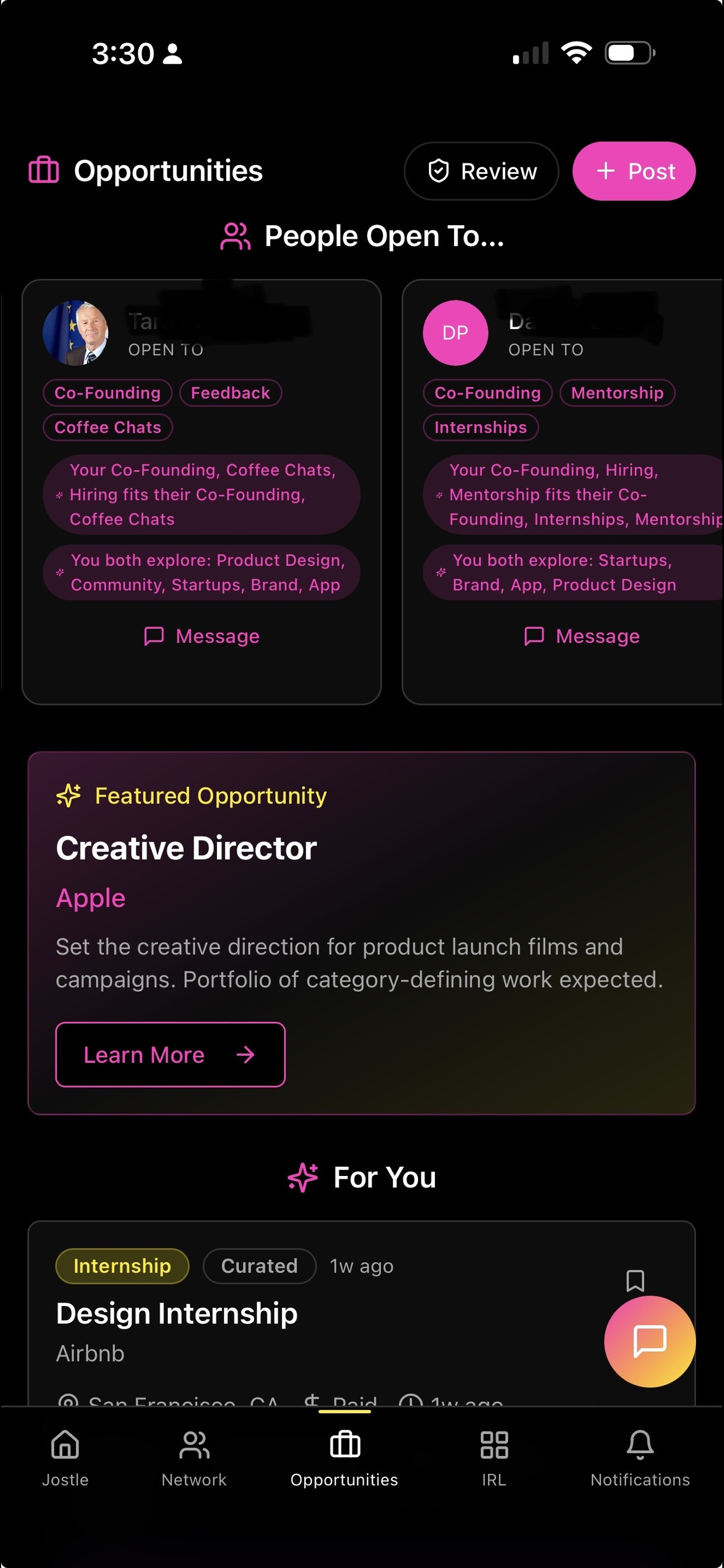 JostlApp screenshot 5
